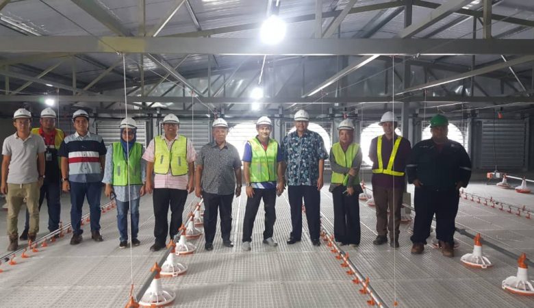 Kompleks Ternakan Ayam Pedaging / Mesyuarat & Test Run, Tanjung Seratus, Rompin / Kemajuan: 22%