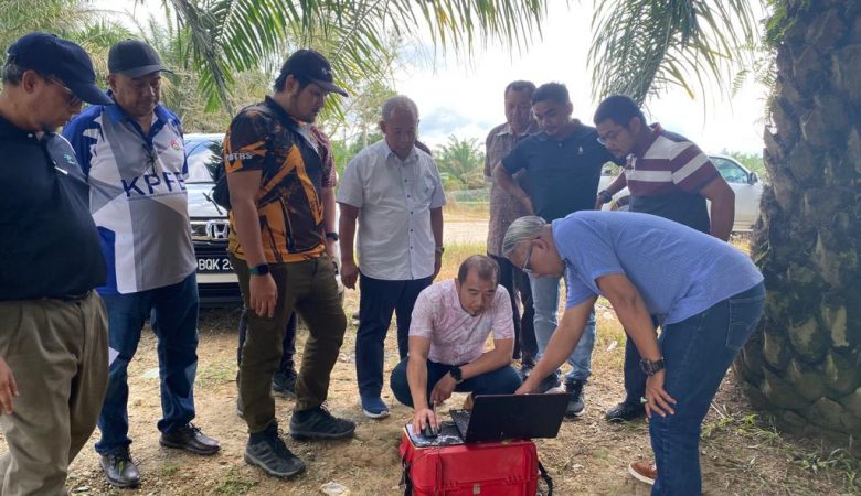 LAWATAN KERJA KE PROJEK SG KAYU ARA BERSAMA PASUKAN PEJABAT TANAH HULU SELANGOR